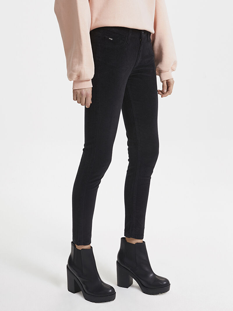 Slim Fit Kadın Pantolon