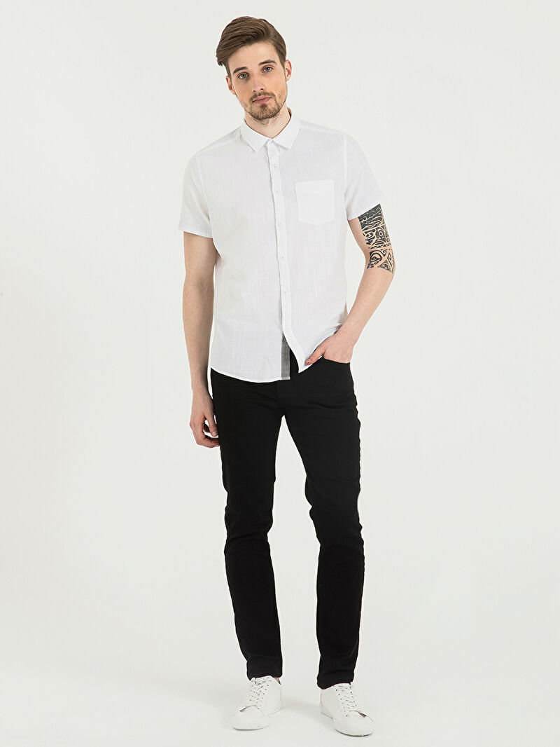 Regular Fit Erkek Gömlek K.kol