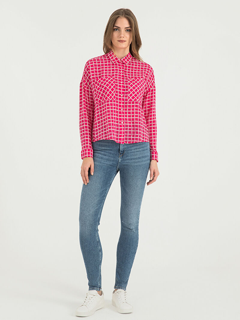 Kadın Gömlek U.kol