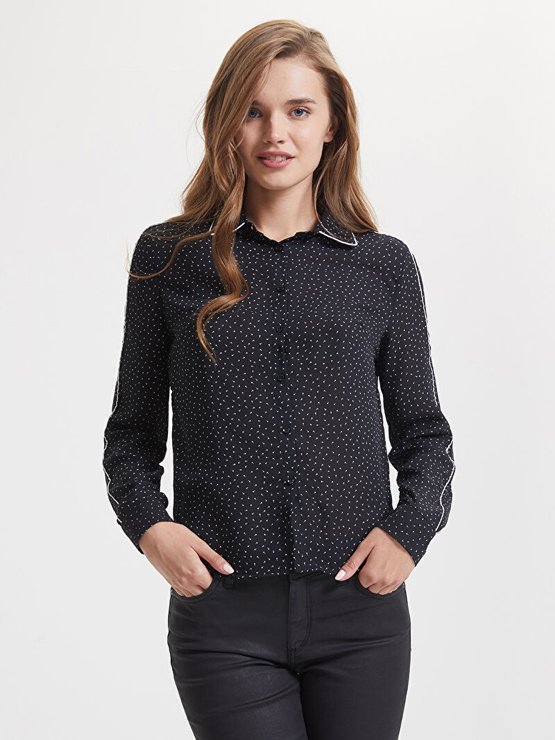 Regular Fit Kadın Gömlek U.kol