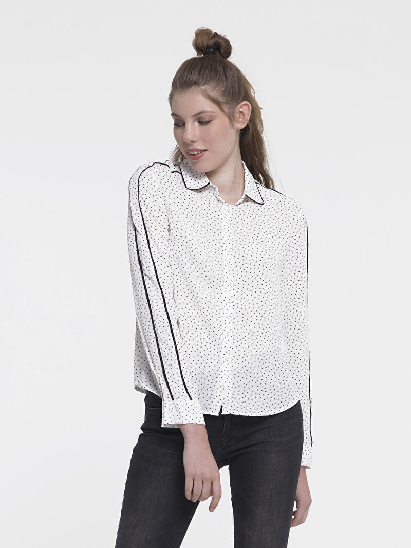 Regular Fit Kadın Gömlek U.kol