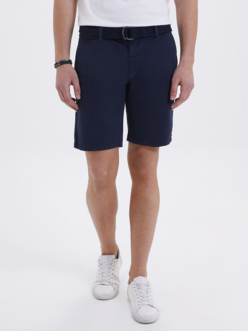 Slim Fit Erkek Şort