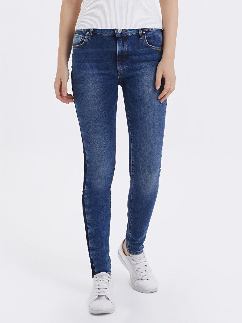 Nicole Skinny Fit Kadın Pantolon