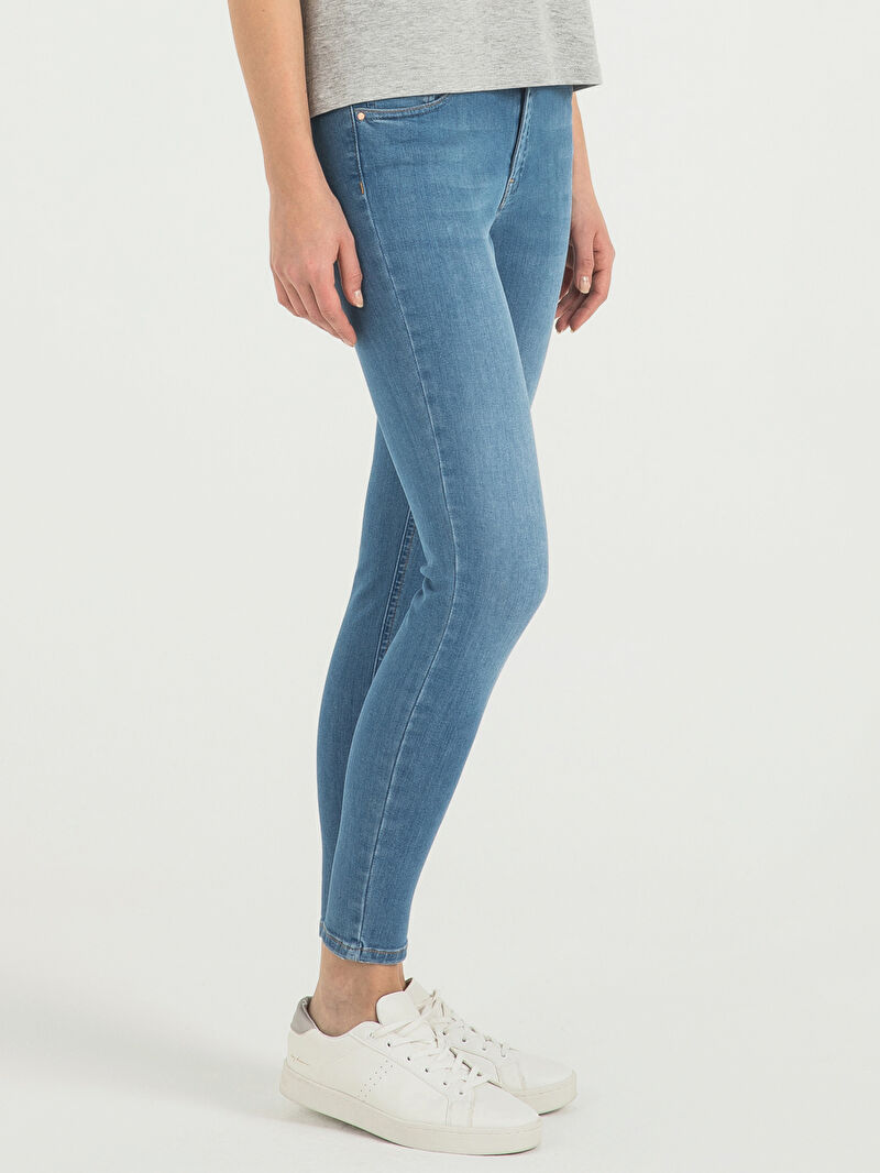 Nicole Skinny Fit Kadın Pantolon