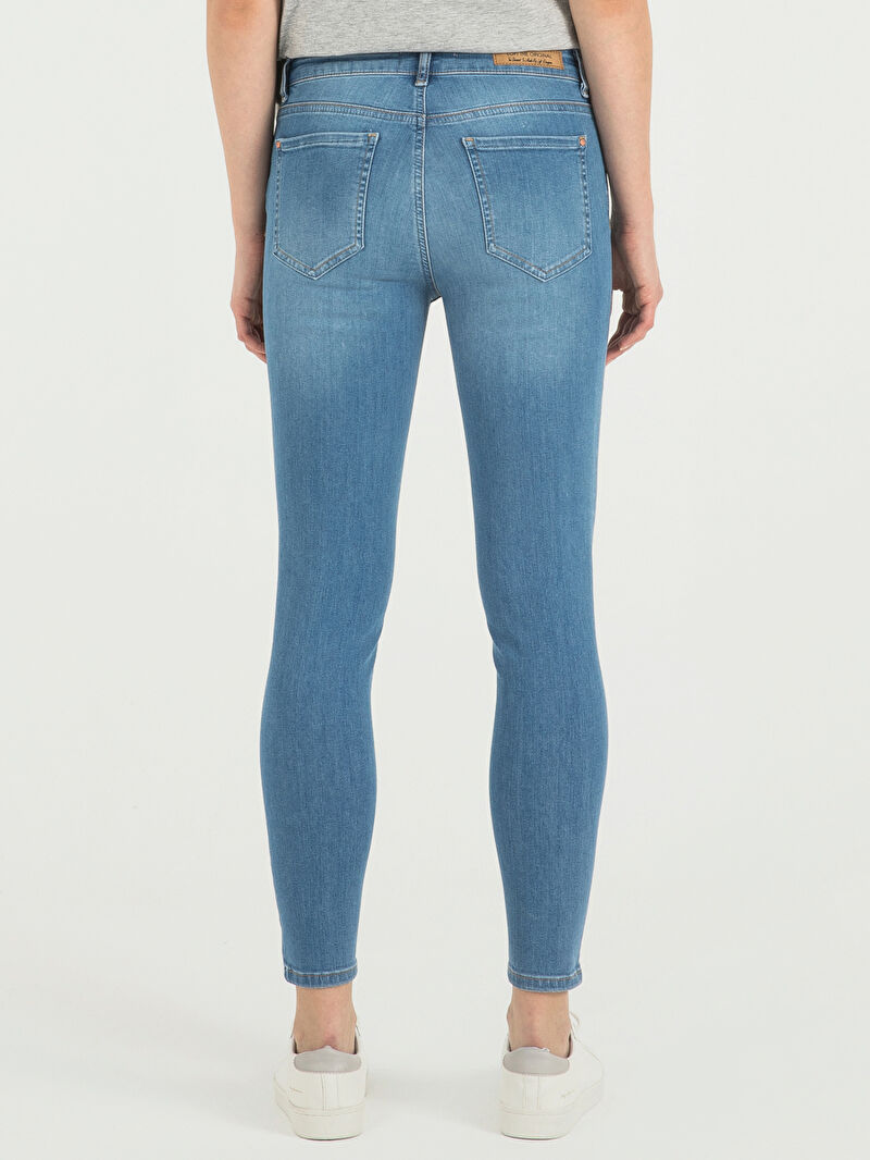 Nicole Skinny Fit Kadın Pantolon