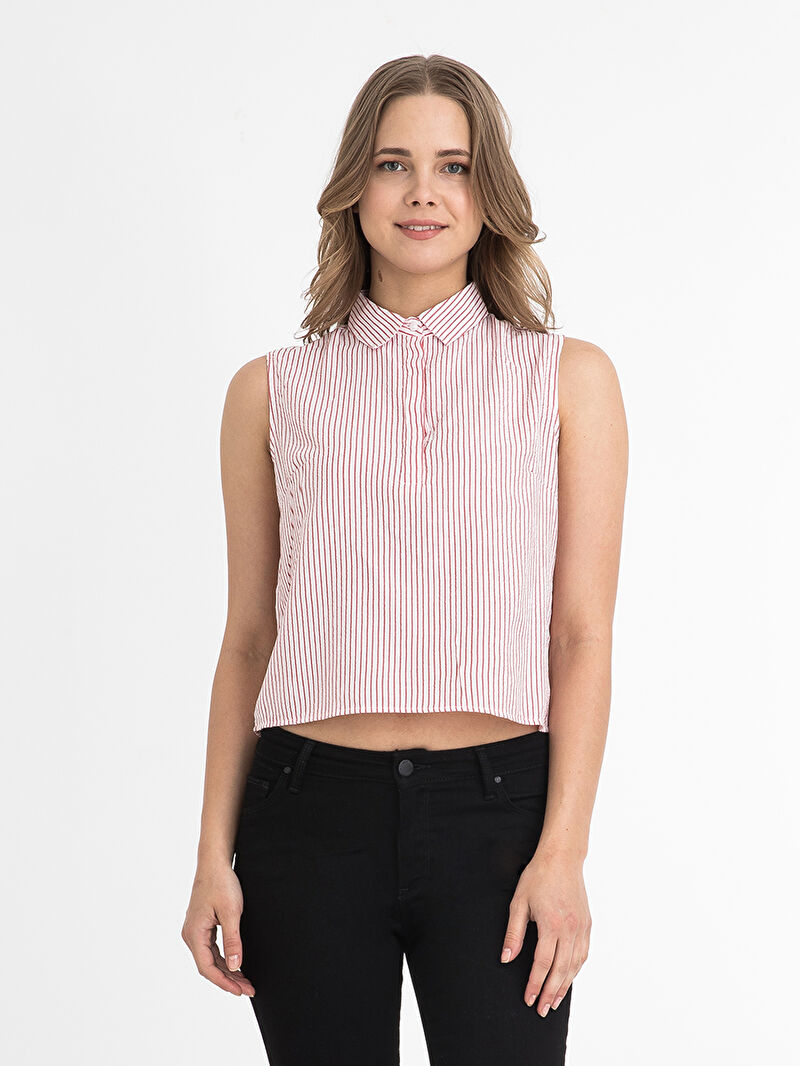 Regular Fit Kadın Bluz K.kol