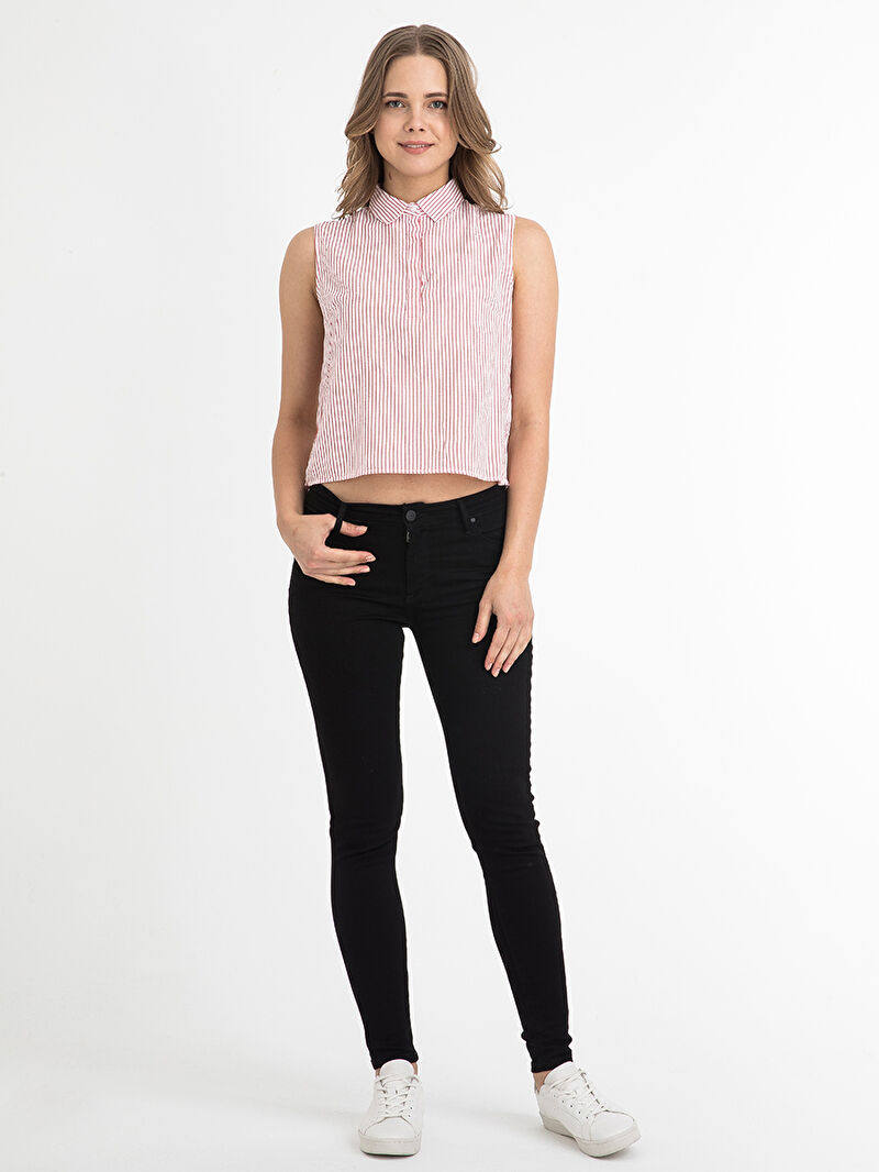 Regular Fit Kadın Bluz K.kol