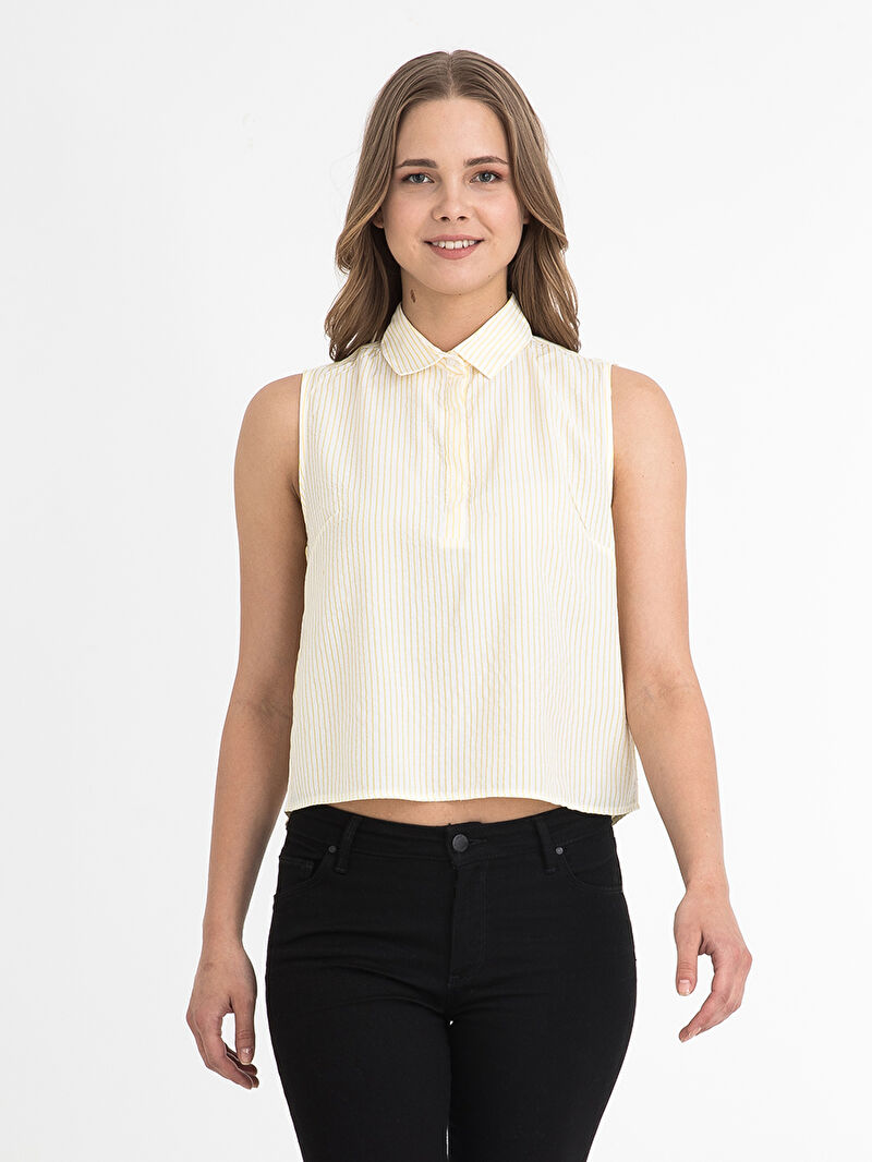 Regular Fit Kadın Bluz K.kol