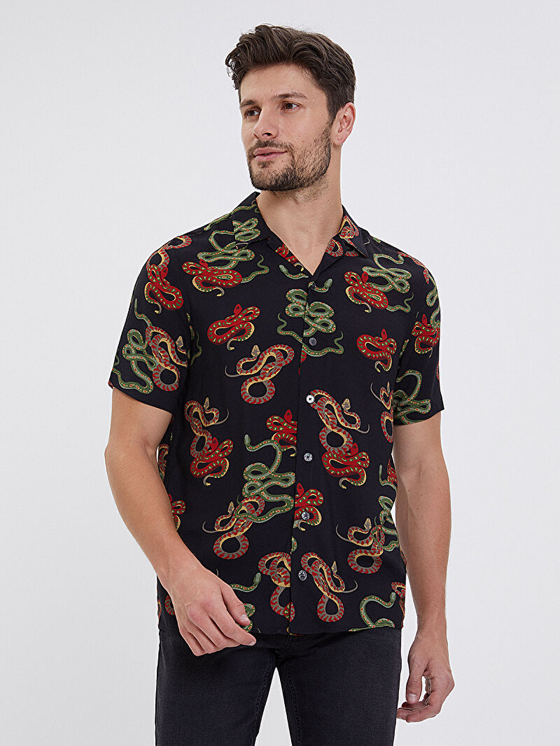 Relax Fit Erkek Gömlek K.kol