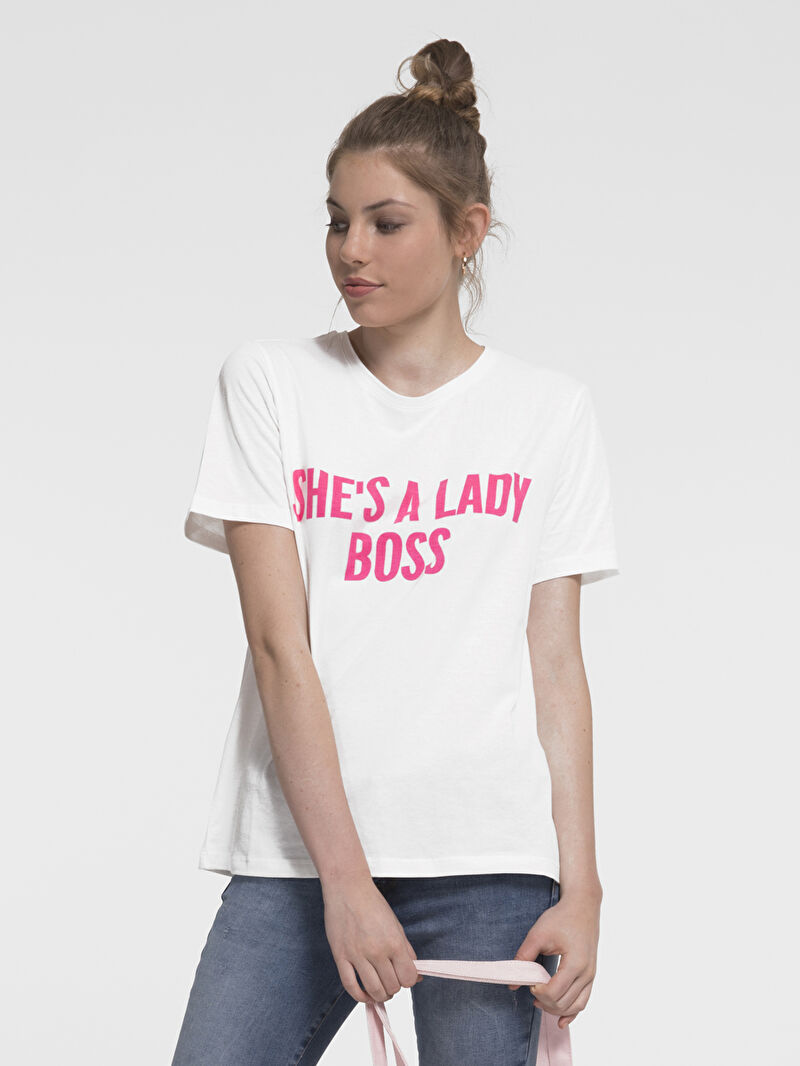 Regular Fit Kadın Tshirt K.kol