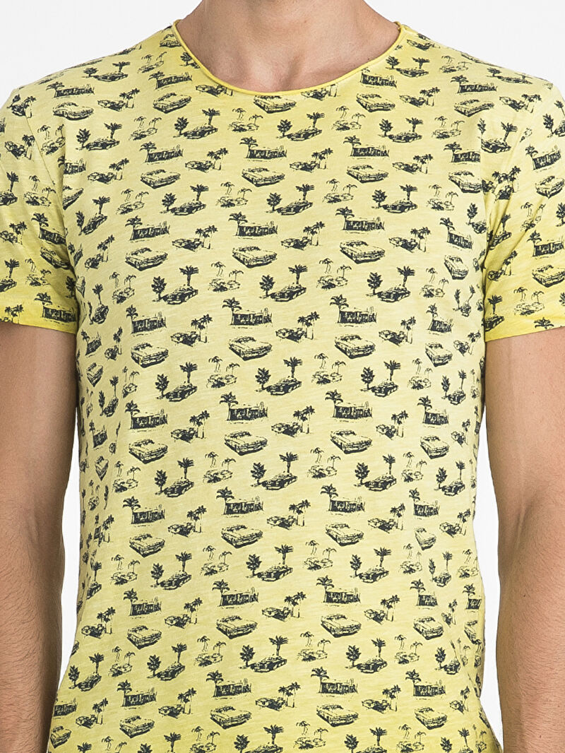 Slim Fit Erkek Tshirt K.kol