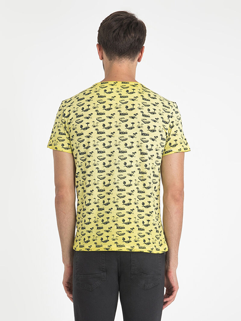 Slim Fit Erkek Tshirt K.kol