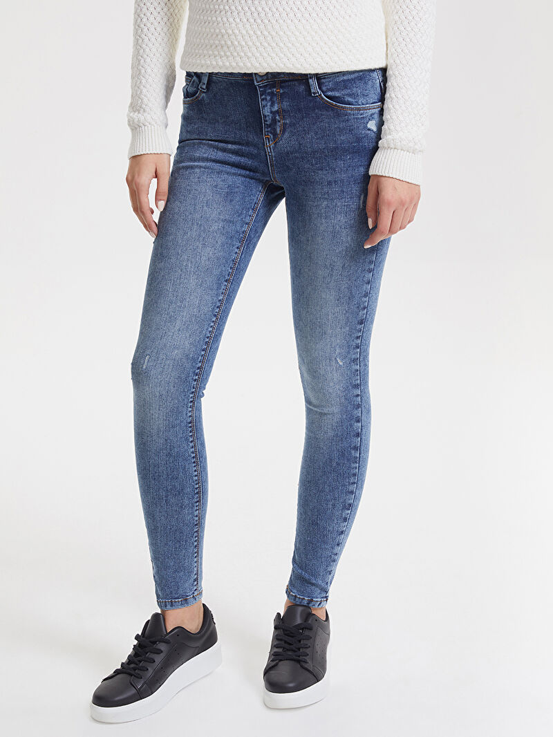 Jessica Skinny Fit Kadın Pantolon