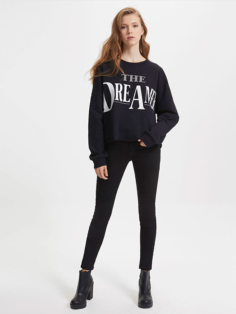 Nicole Skinny Fit Kadın Pantolon