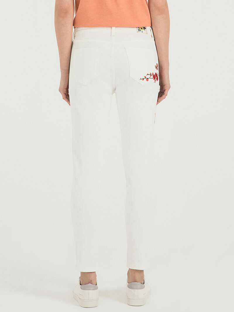 Nicole Skinny Fit Kadın Pantolon