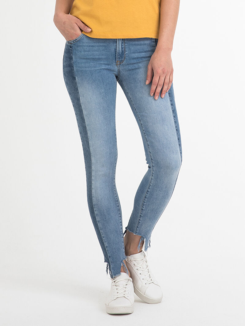 Nicole Skinny Fit Kadın Pantolon