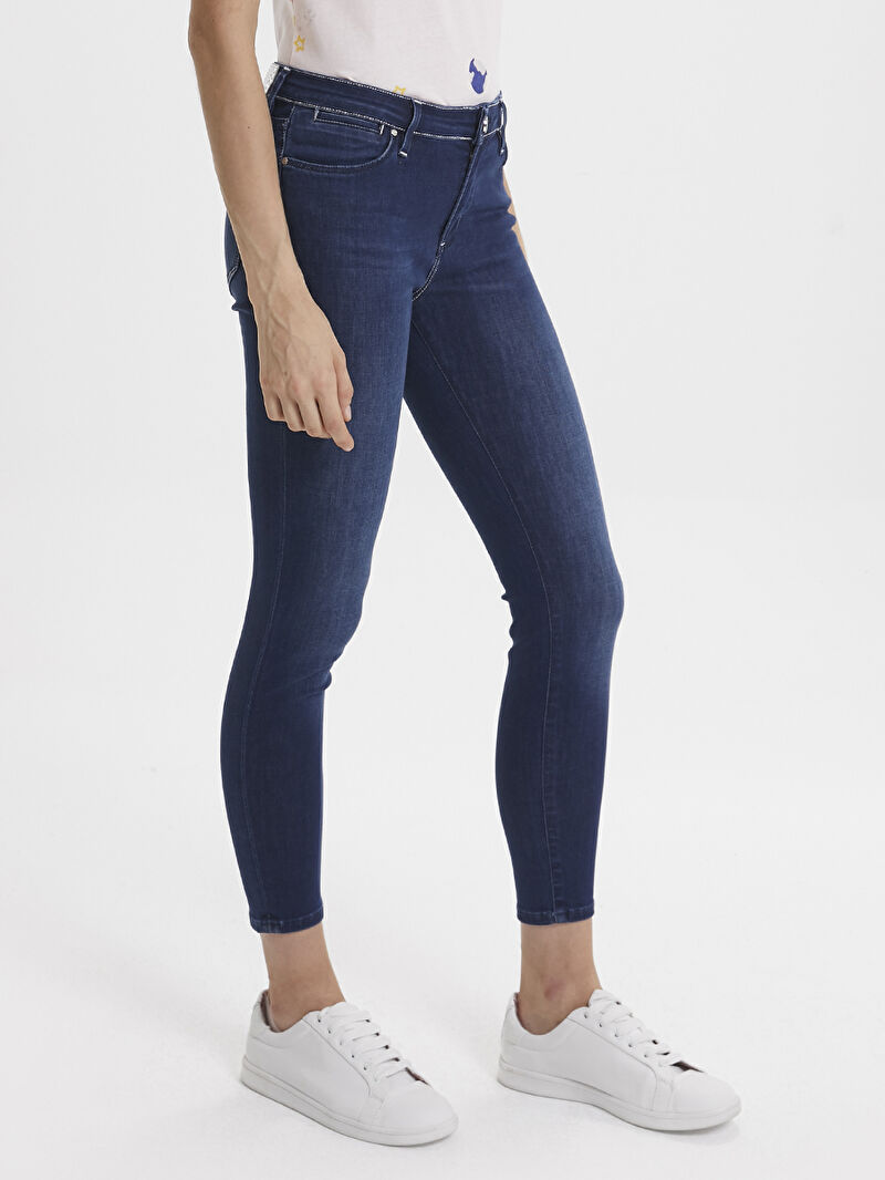 Nicole Skinny Fit Kadın Pantolon