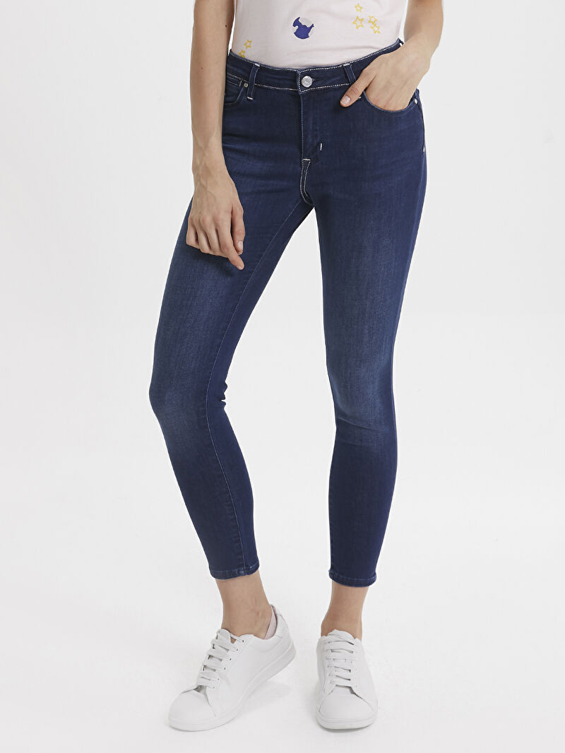 Nicole Skinny Fit Kadın Pantolon