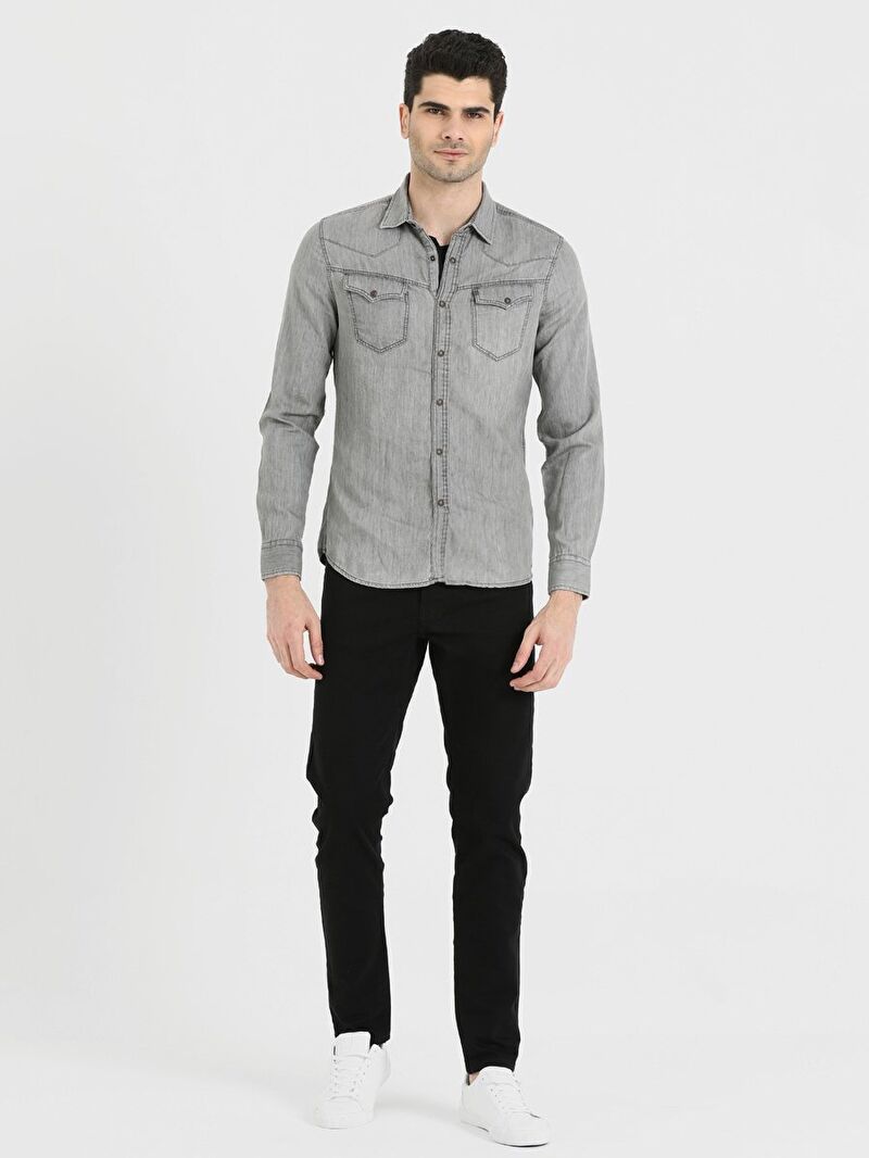 Regular Fit Erkek Gömlek U.kol