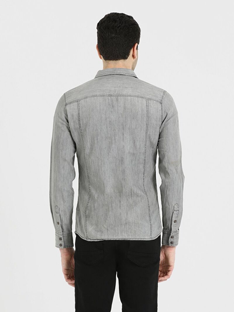 Regular Fit Erkek Gömlek U.kol