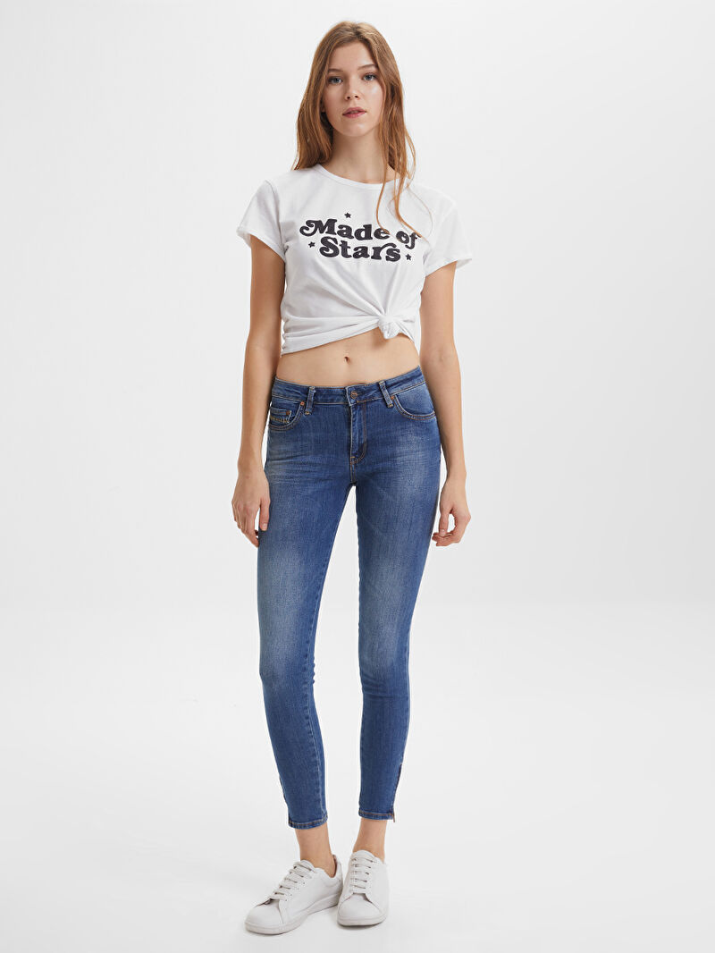 Nicole Skinny Fit Kadın Pantolon