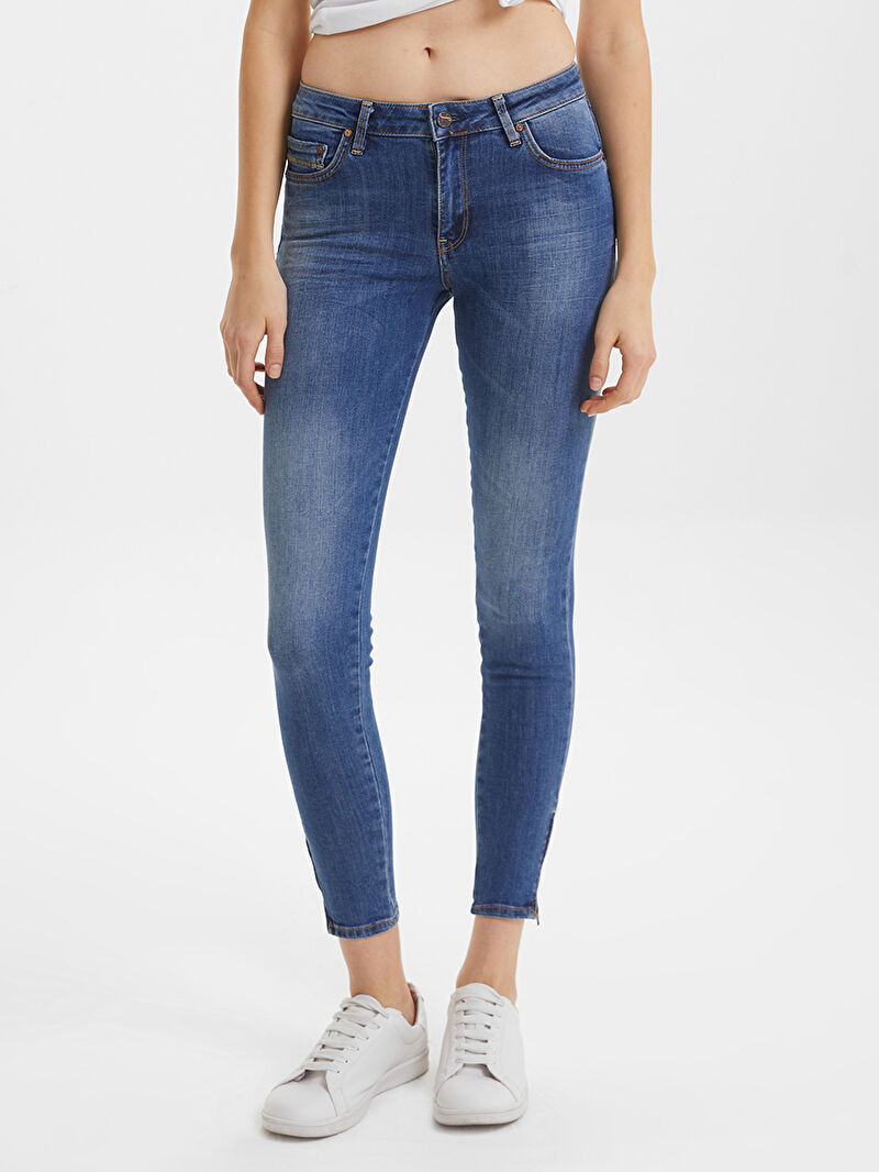 Nicole Skinny Fit Kadın Pantolon