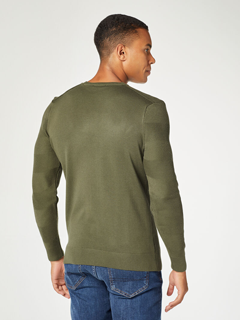 Slim Fit Erkek Kazak