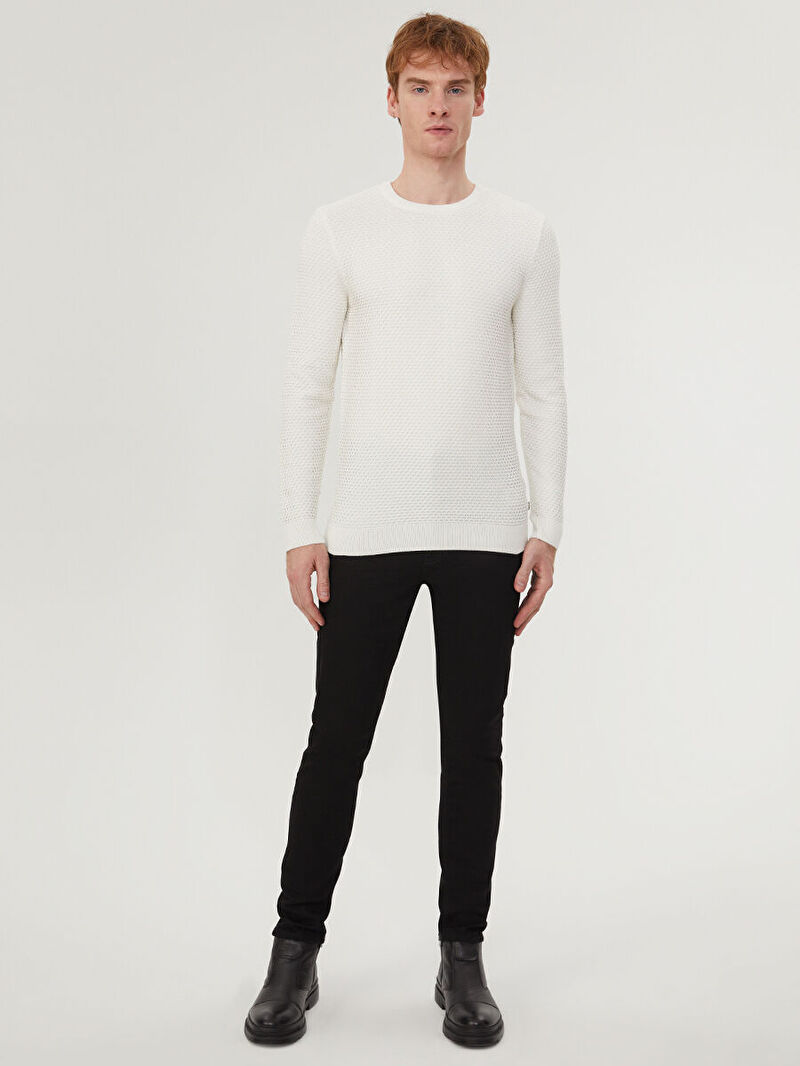 Slim Fit Erkek Kazak