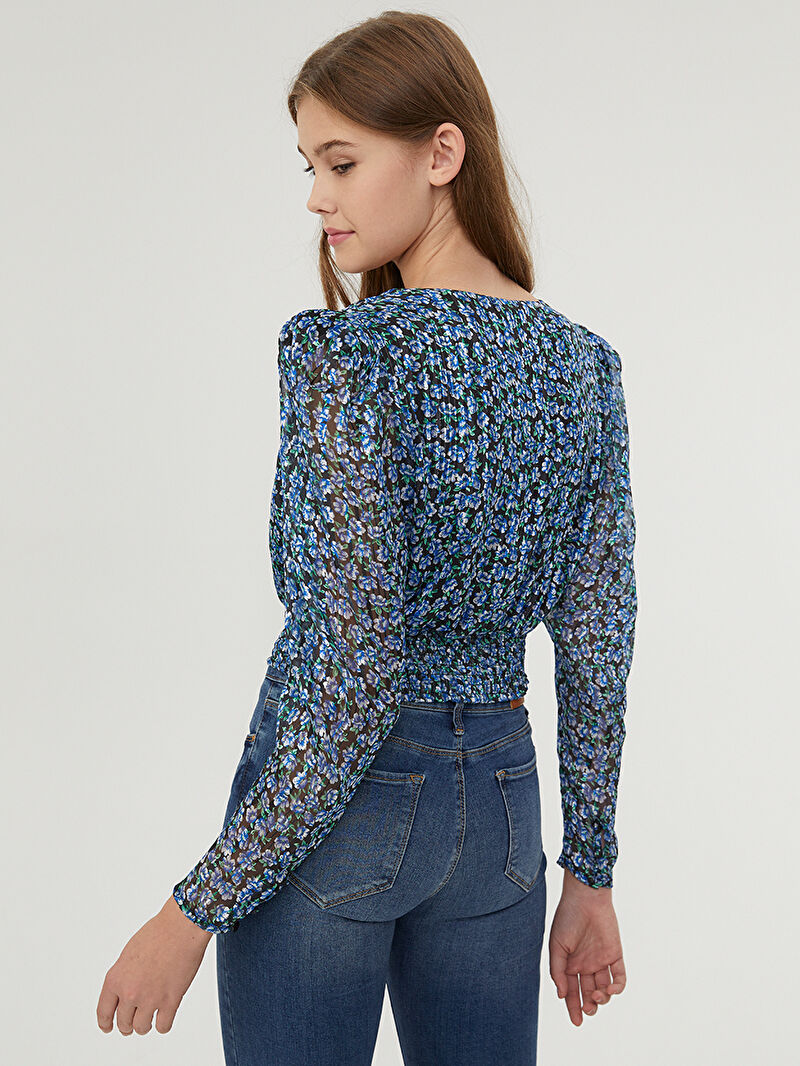 Slim Fit Kadın Bluz U.kol