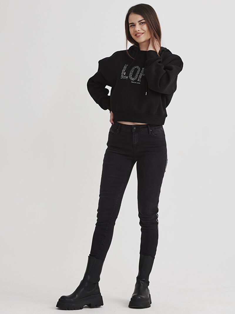 Nicole Skinny Fit Kadın Pantolon