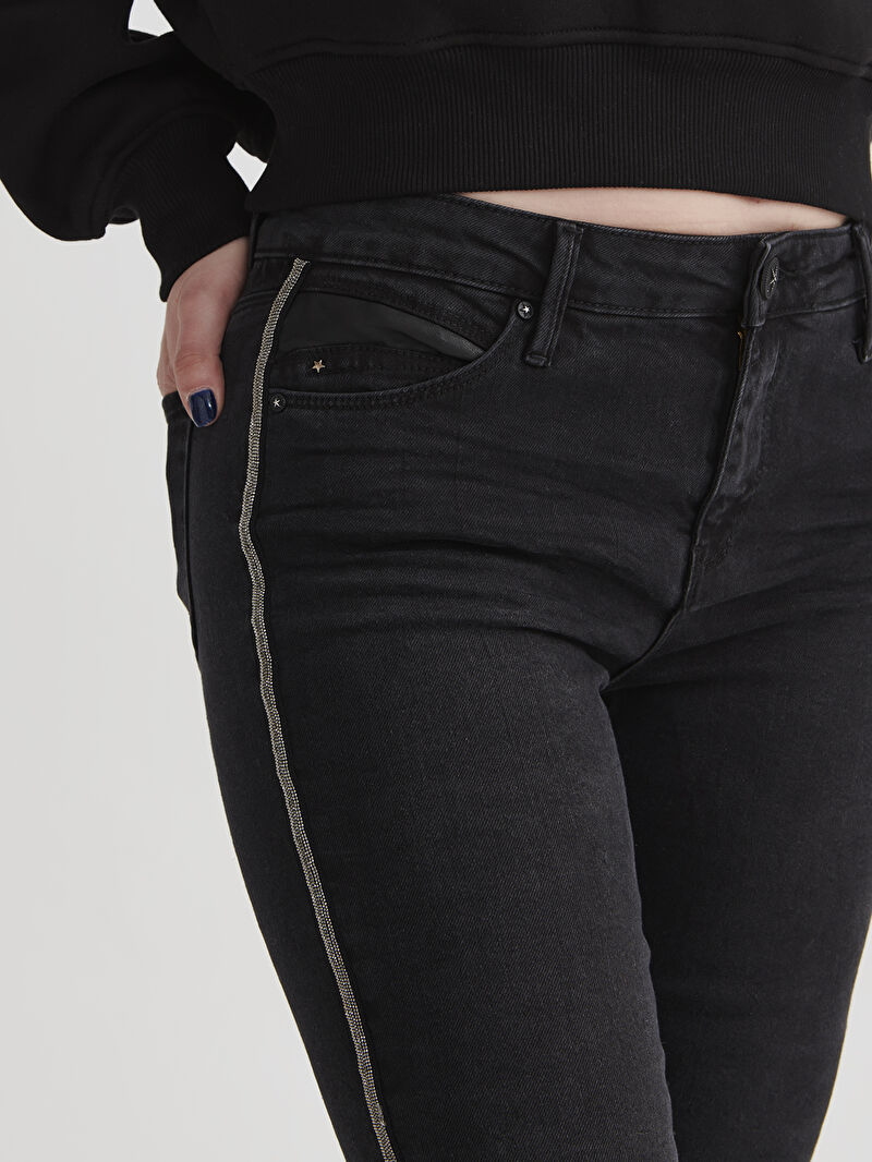 Nicole Skinny Fit Kadın Pantolon