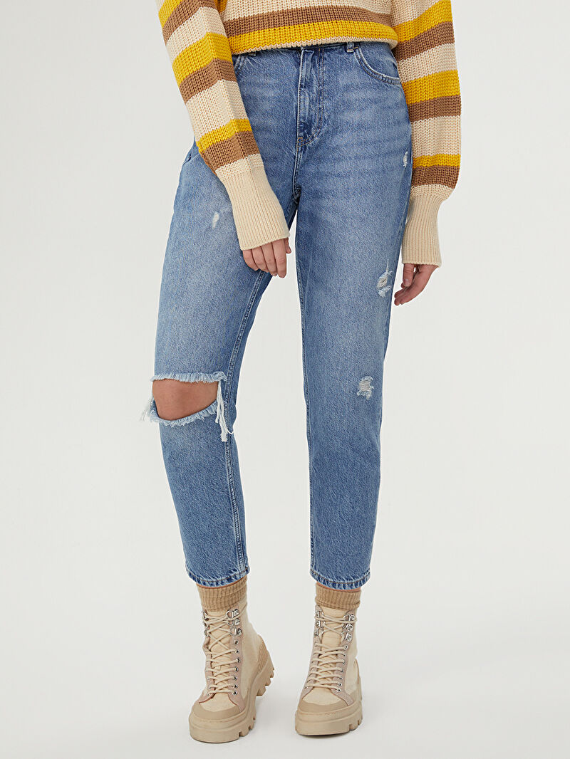 Mom Regular Fit Kadın Pantolon