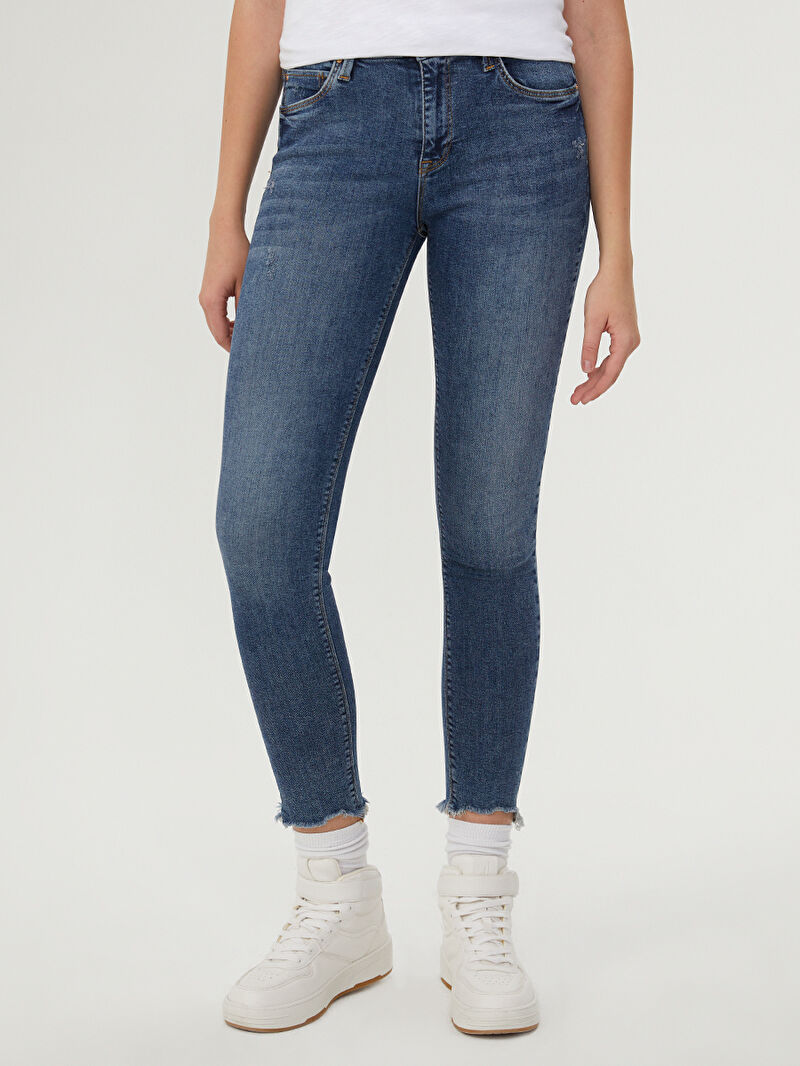 Nicole Skinny Fit Kadın Pantolon