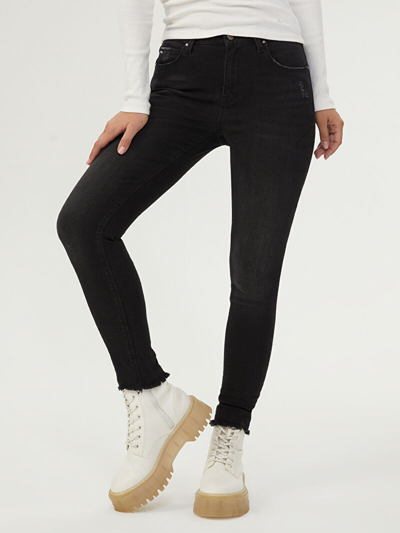 Nicole Skinny Fit Kadın Pantolon