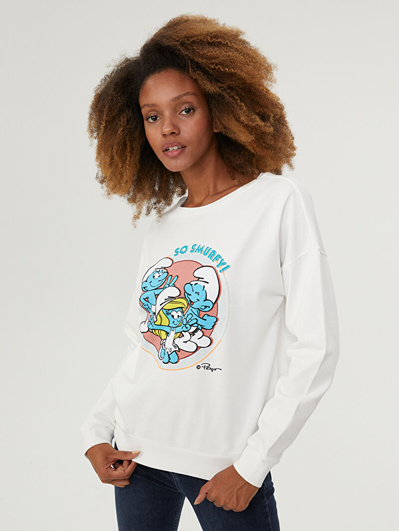 Regular Fit Kadın Sweatshirt