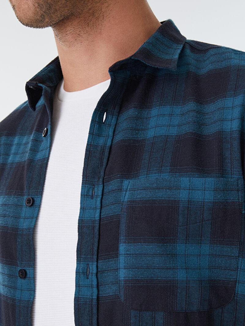 Regular Fit Erkek Gömlek U.kol