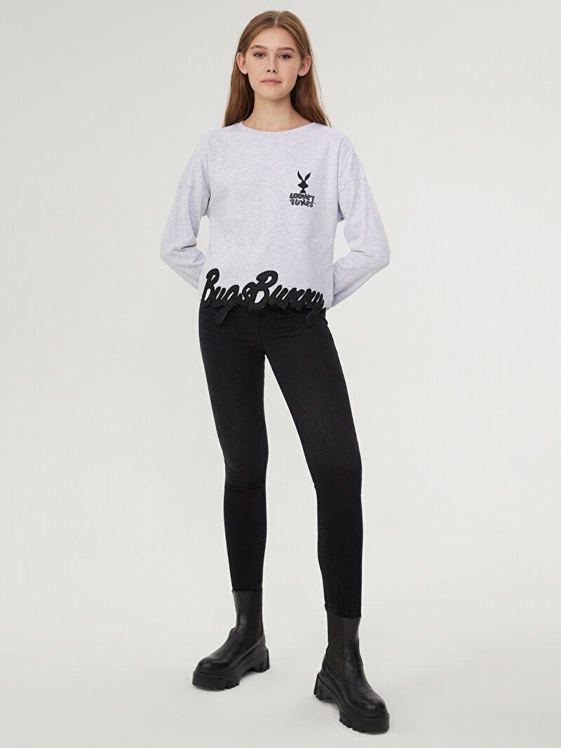 Regular Fit Kadın Sweatshirt