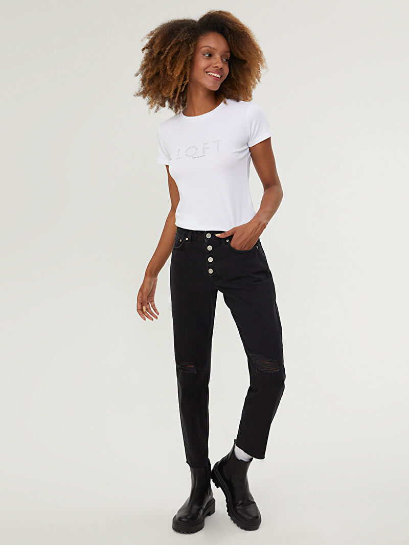 Mom Regular Fit Kadın Pantolon