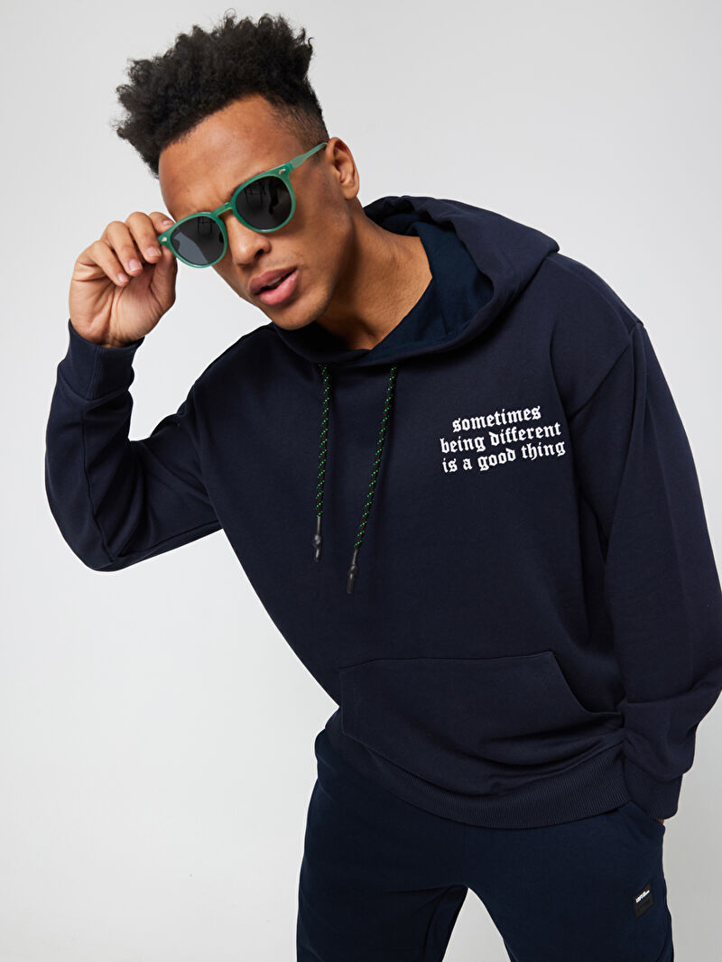 Oversize Fit Erkek Sweatshirt