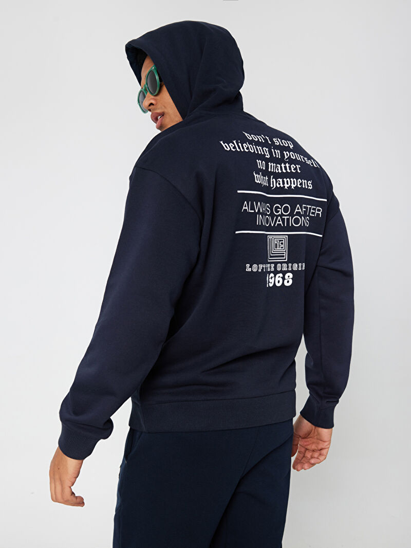 Oversize Fit Erkek Sweatshirt