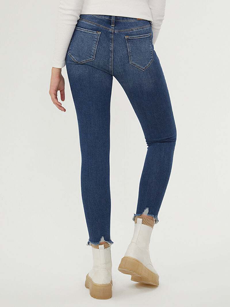 Nicole Skinny Fit Kadın Pantolon