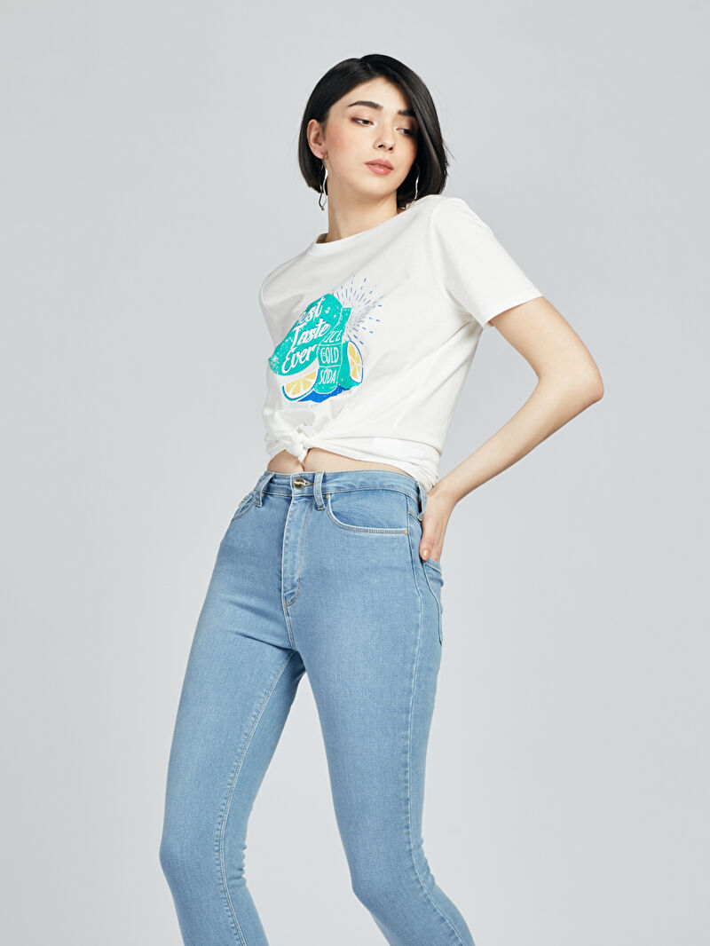 Natalie Skinny Fit Kadın Pantolon