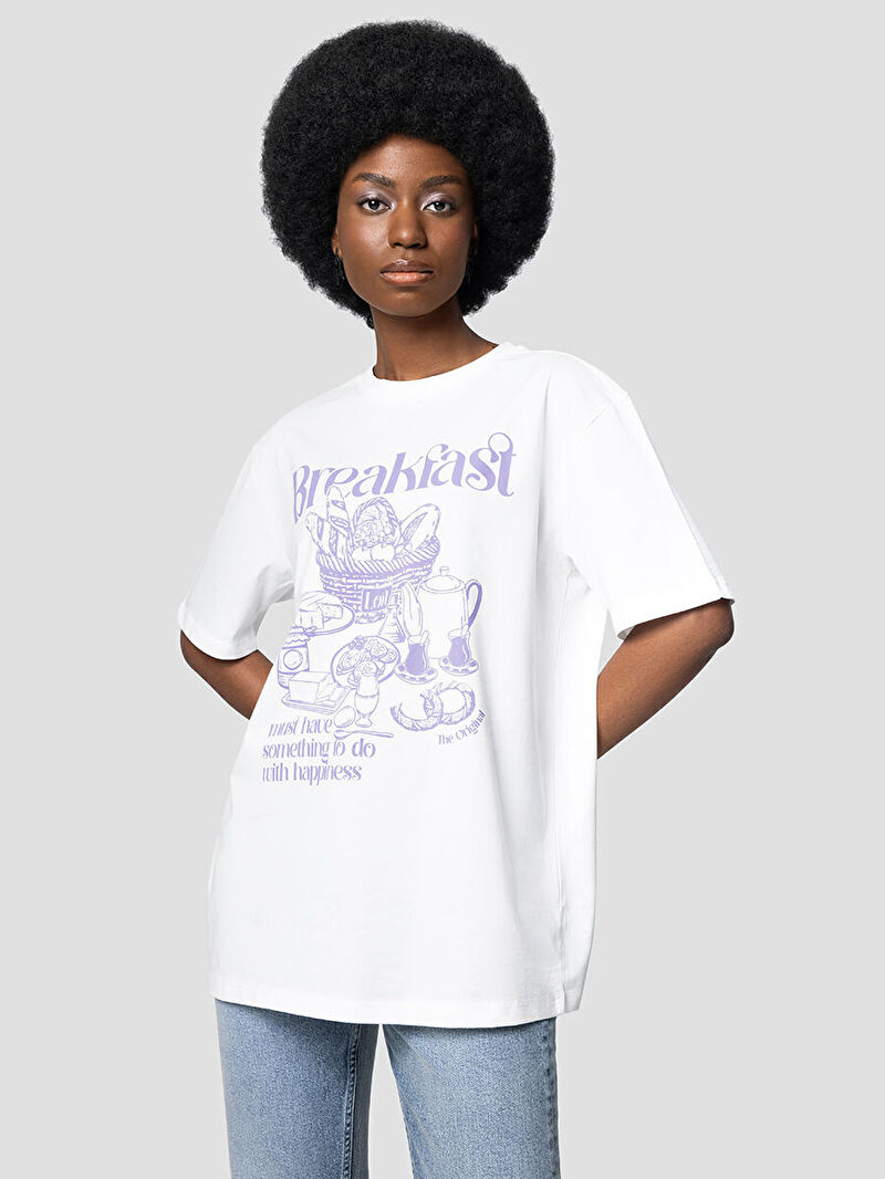 Loose Fit Kadın Tshirt K.kol