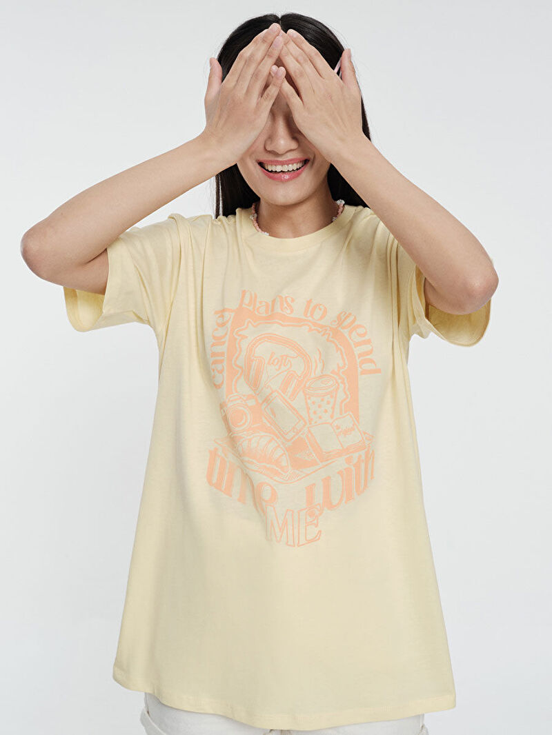 Loose Fit Kadın Tshirt K.kol