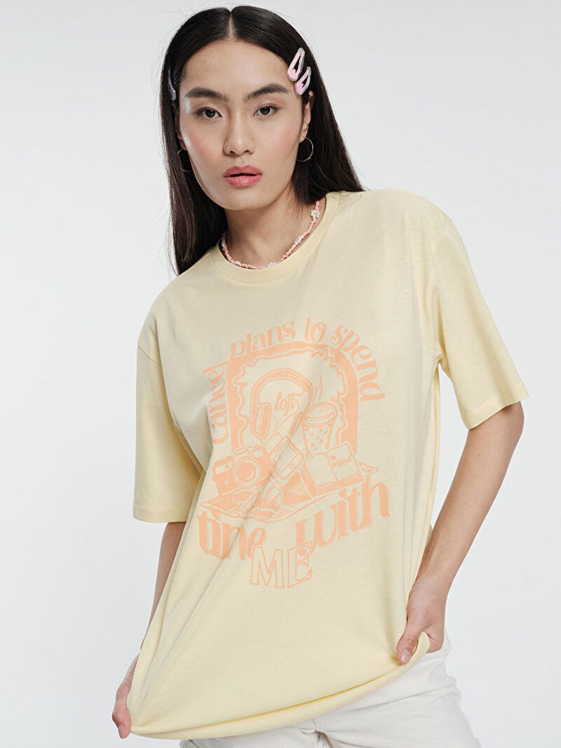 Loose Fit Kadın Tshirt K.kol