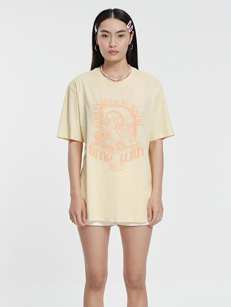 Loose Fit Kadın Tshirt K.kol