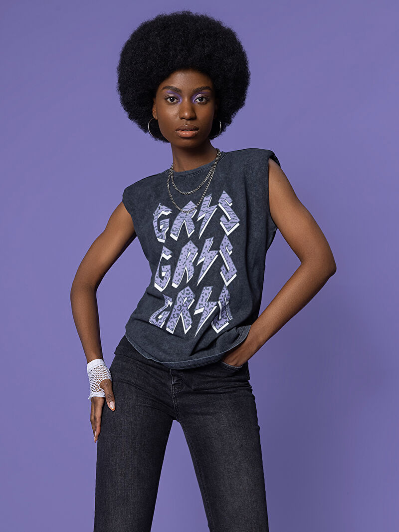 Loose Fit Kadın Tshirt K.kol