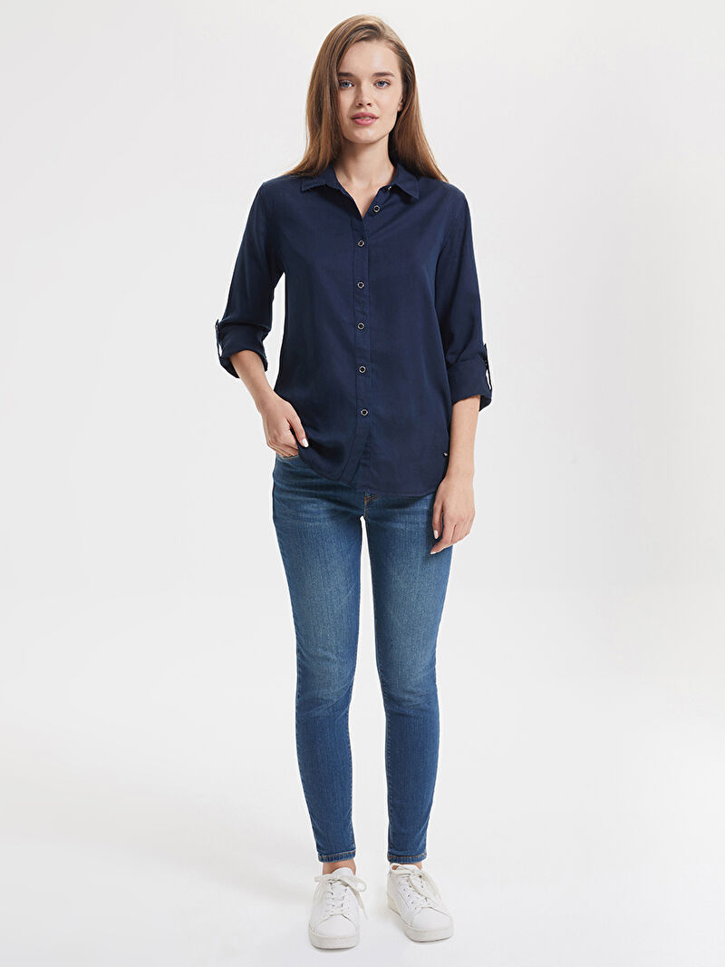 Nicole Skinny Fit Kadın Pantolon