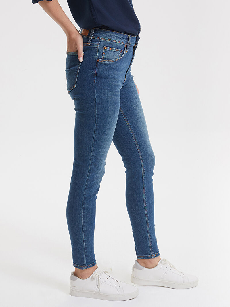 Nicole Skinny Fit Kadın Pantolon