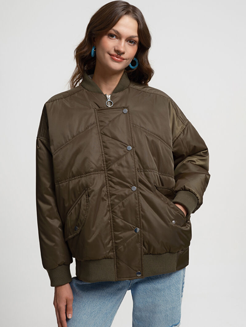 Loose Fit Kadın Mont